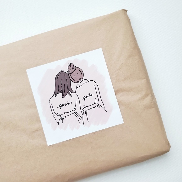 B078 STICKERS Custom Personalized Poshmark Stickers POSH PALS Shipping Supplies - Picture 8 of 9